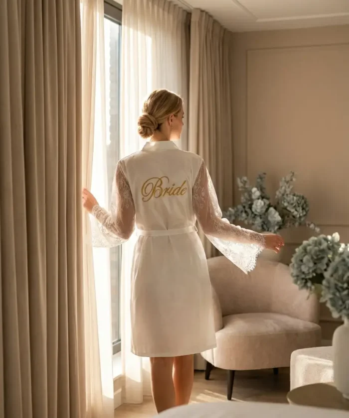 "Bride" Morgenkåbe