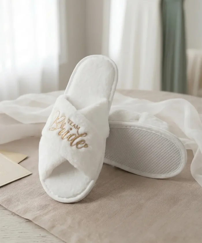 Slippers - Team Bride