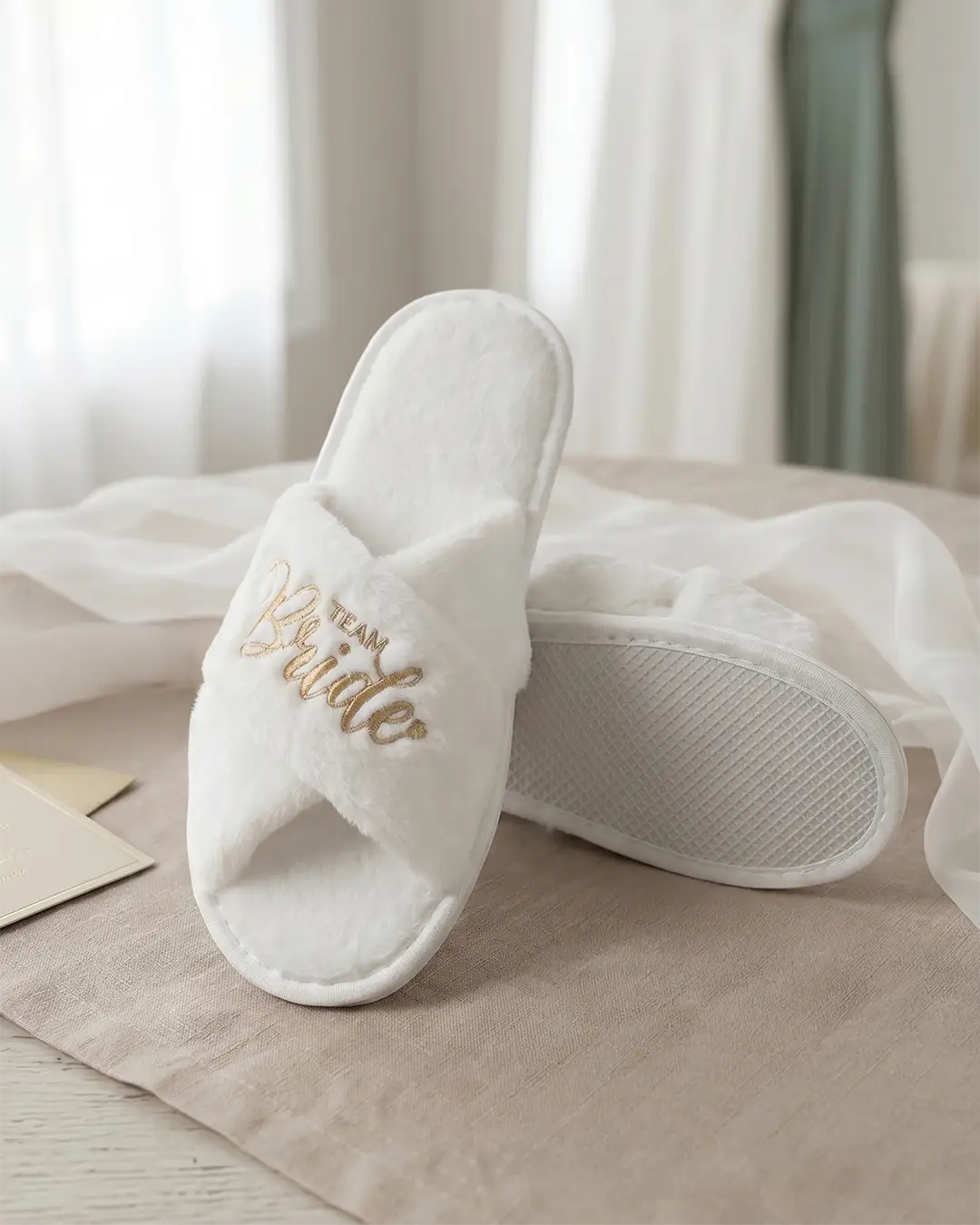 Slippers - Team Bride