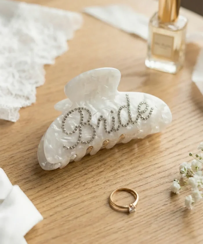 Rhinestone hårklemme "Bride"