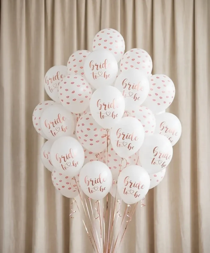 Balloner, Bride to be, mix 30 cm, 50 stk.