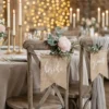 Skilte - Bride/Groom, jute