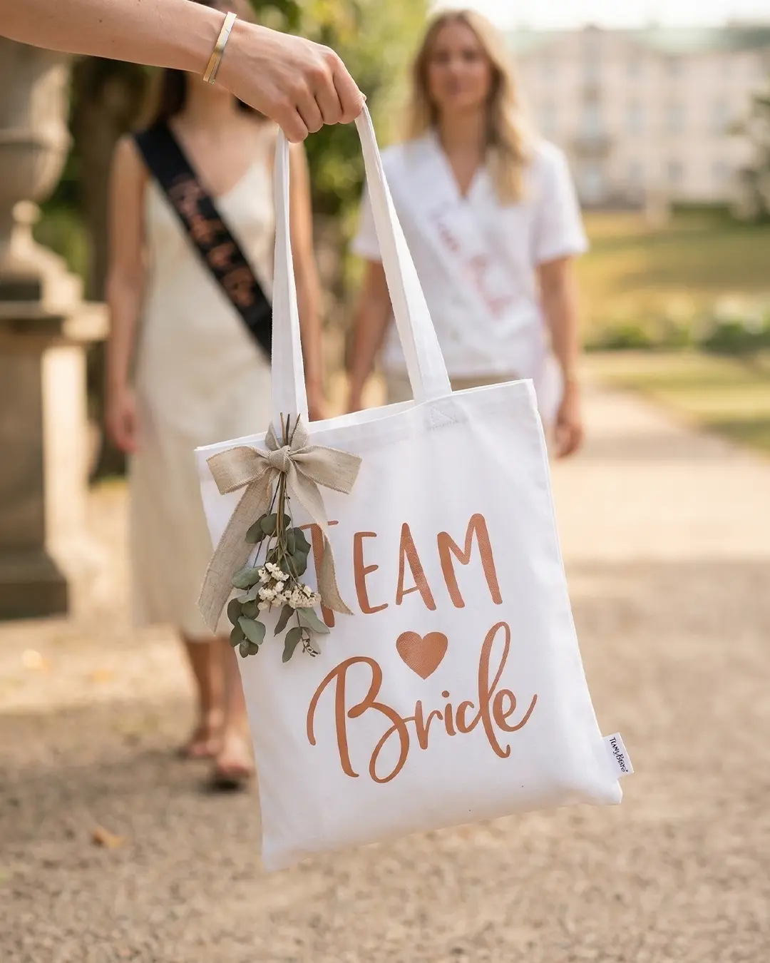 Mulepose, Team Bride, hvid - Billede 3