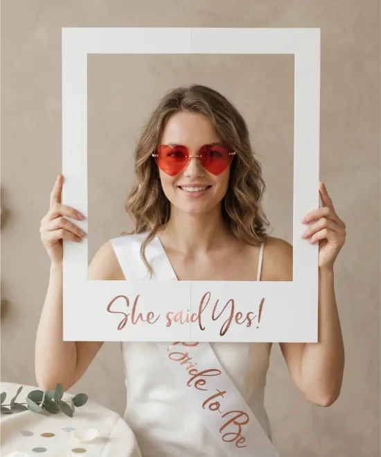 selfieramme “She said yes”, rosaguld