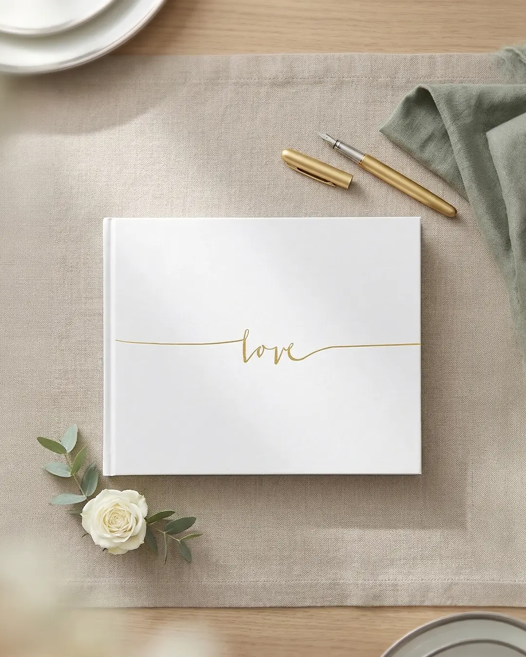 Gæstebog "Love", Guld
