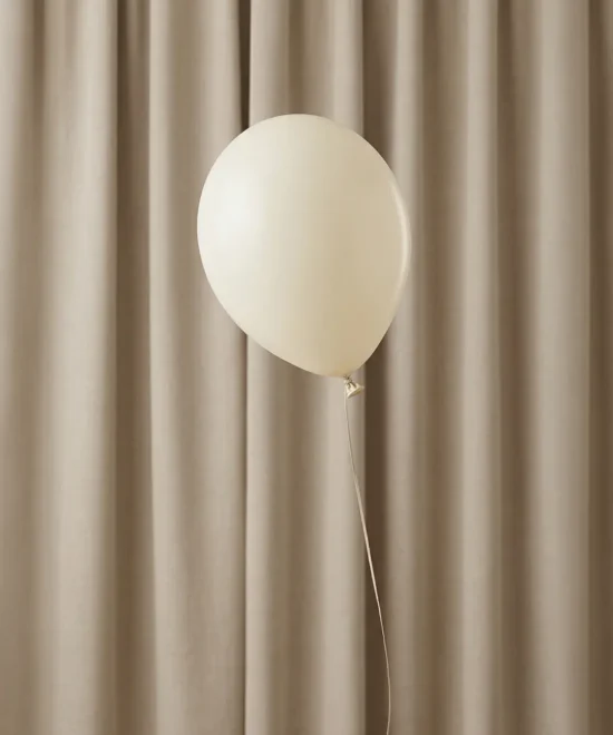 balloner, 23cm, pastel lys creme - 100 stk.