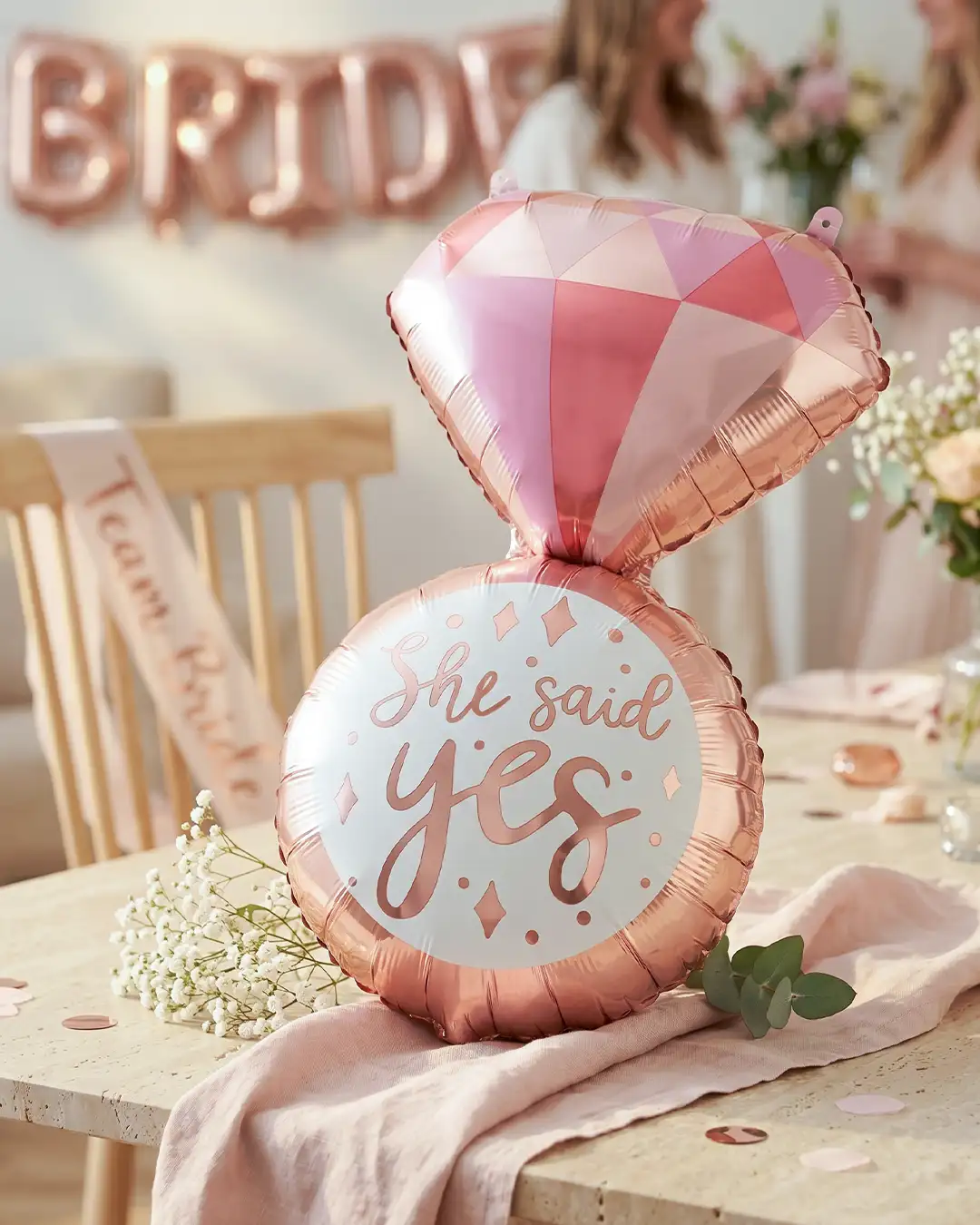 Folieballon Ring 41 x 72 cm mix