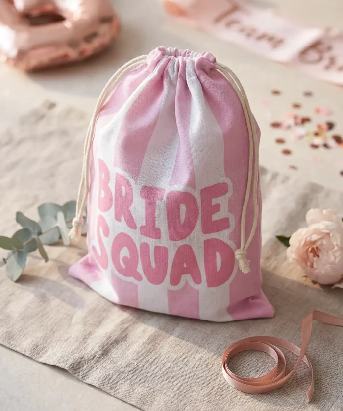Stofgavepose Bride Squad