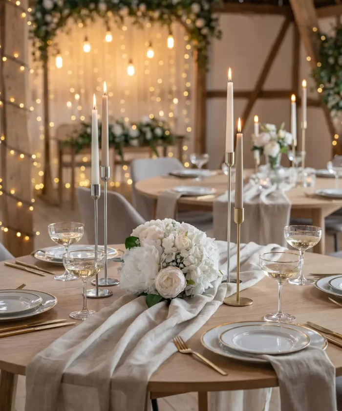 Alternative view of Centerpiece - Light Cream