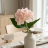 Silkeblomst Hortensia 32 cm - Pink