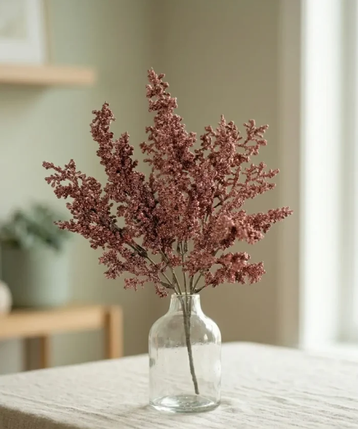 Silkeblomst Gren 38 cm - Rosa