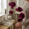 Silkeblomst Pæon 110 cm - Lilla