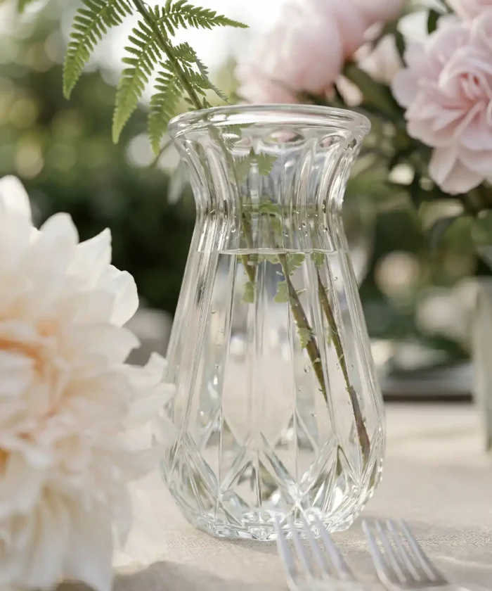 Vase Hya. H:15 cm Klar