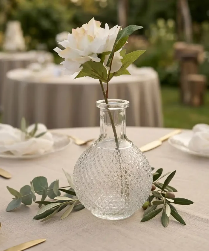 Vase Kolbe, 15x8 cm Klar Glas