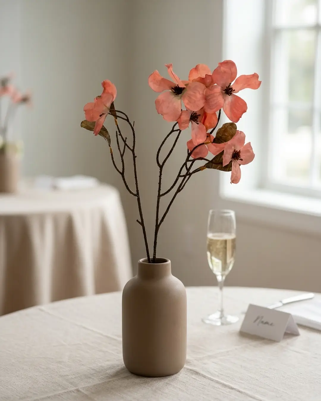 Silkeblomst Dogwood 75 cm - Antikrosa