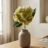 Silkeblomst Hortensia 36 cm - Grøn