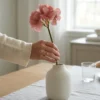 Silkeblomst Hortensia 36 cm - Pink
