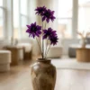 Silkeblomst Dahlia 110 cm - Lilla