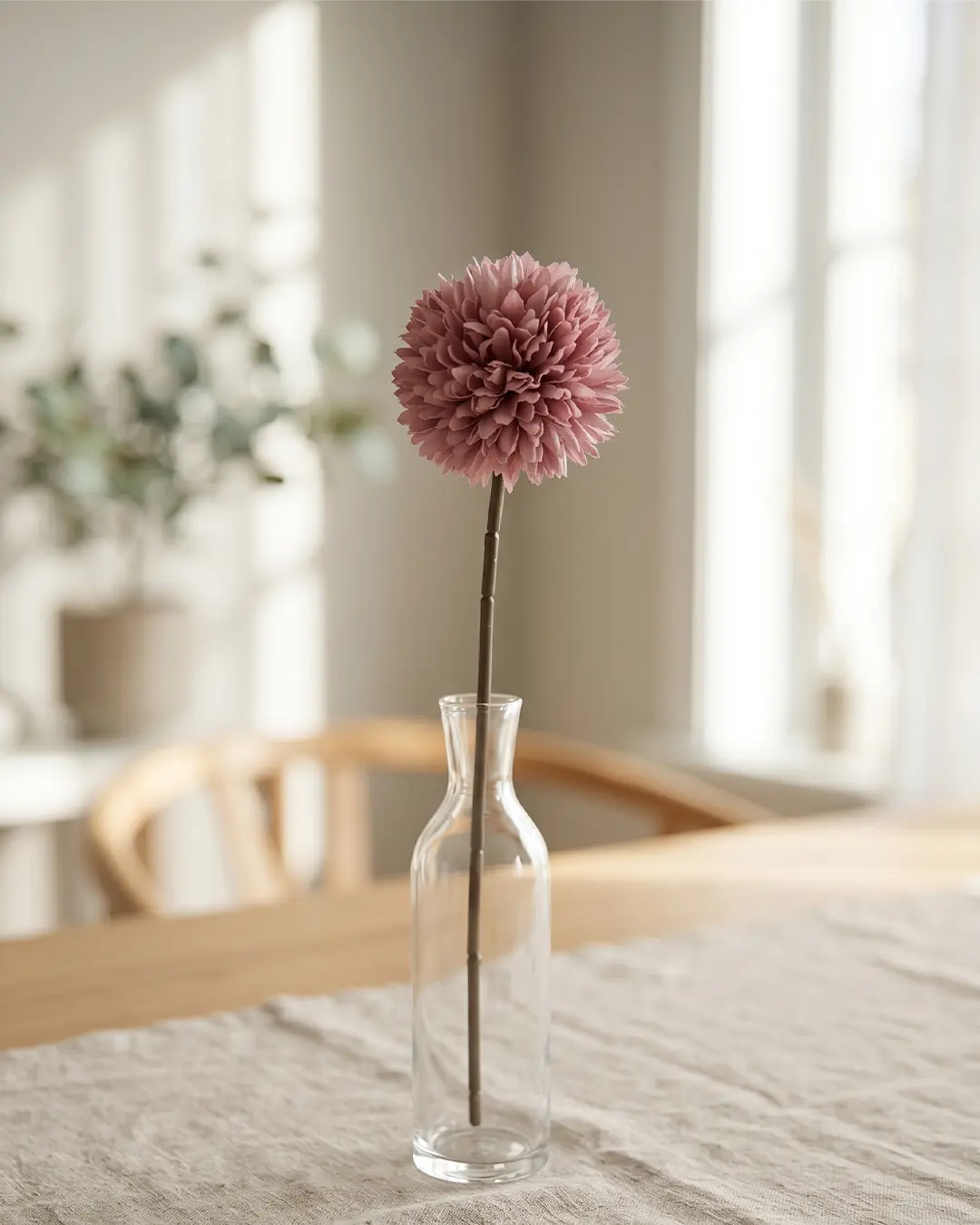 Silkeblomst Dalia 29 cm - Lilla