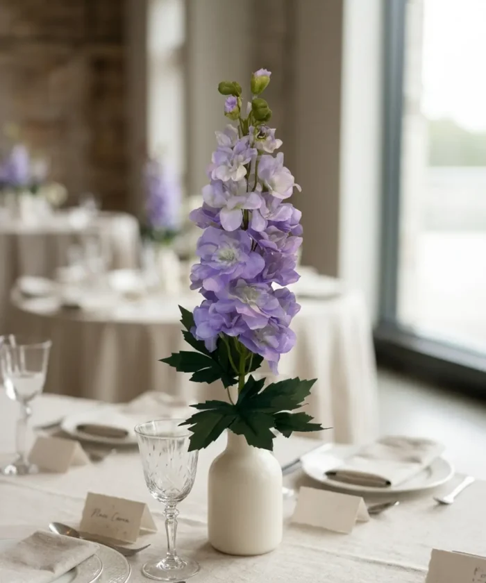 Silkeblomst Delphinium 78 cm - Lilla