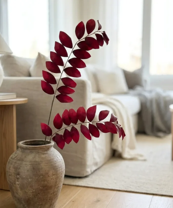 Silkeblomst Polygo. 105 cm - Bordeaux