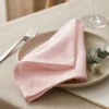 Stofservietter Støvet Rosa 35x35 cm (25-pak) | Genanvendelige Stofservietter
